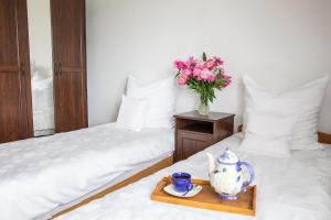 Posteľ alebo postele v izbe v ubytovaní Apartament Na Wierchu