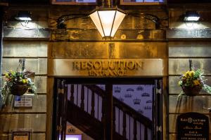 Vstupní hala nebo recepce v ubytování The Resolution Hotel