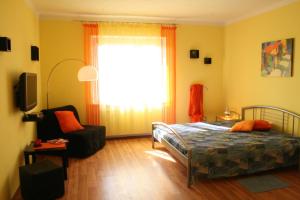 Postel nebo postele na pokoji v ubytování Hotel Na Vodách