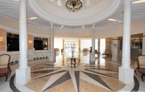 The lobby or reception area at Abou Sofiane Hotel - Couples and Families only