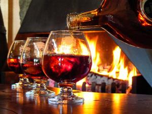 Nápoje v ubytování Bezalel Wine & Brandy Estate + 21 fotografií