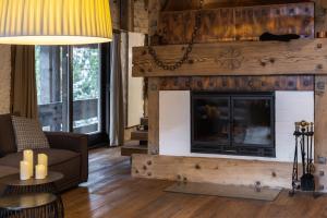 Posezení v ubytování Villa Alpenhof