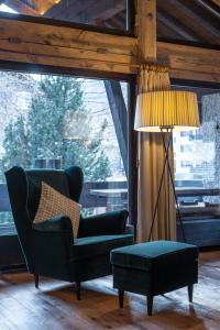 Posezení v ubytování Villa Alpenhof