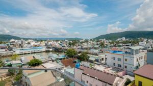 a city view of a city with buildings at Nipola Hotel - Chợ Đêm Dương Đông Phú Quốc in Phú Quốc