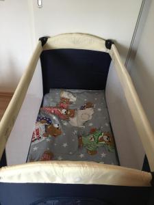 a bunk bed with animals on it at Haus-Born-Simon in Treis-Karden