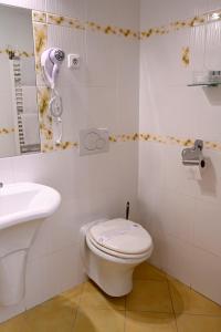 Koupelna v ubytování Hotel Bouček