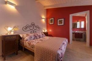 A bed or beds in a room at Agriturismo Ca' Poldo