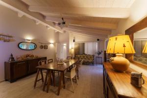 A seating area at Agriturismo Ca' Poldo