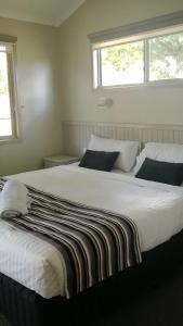 Lova arba lovos apgyvendinimo įstaigoje Canberra Carotel Motel