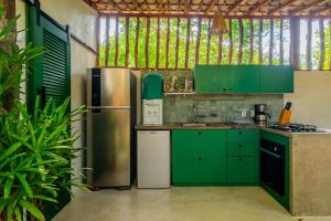 A cozinha ou cozinha compacta de Villa Papagaio