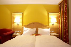 Letto o letti in una camera di Narnhoferwirt
