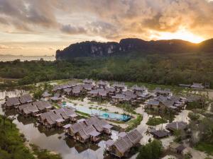 Ptičja perspektiva nastanitve Venice Krabi Villa Resort