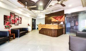 Зона вітальні в Hotel Shree Daan