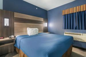 Postel nebo postele na pokoji v ubytování Rodeway Inn Carrollton I-35E