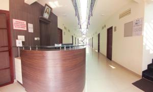 a hallway of a hospital with at Noah's Ark in Cochin