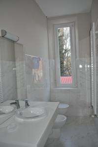 Koupelna v ubytování Lodges le Mura