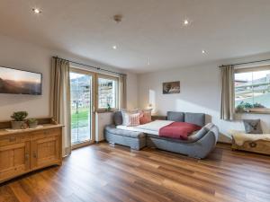 Χώρος καθιστικού στο Appartement Holaus