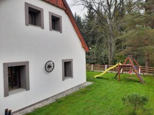 Zahrada ubytování Chalupa Chlum Jiřík