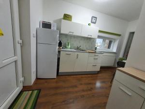 Kuchyň nebo kuchyňský kout v ubytování Chalupa Krkonoše