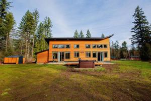 Zahrada ubytování Newly built Modern Chalet Duplex - 2