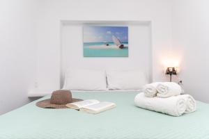 Posteľ alebo postele v izbe v ubytovaní Depis Luxury Suites