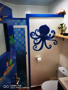 Kylpyhuone majoituspaikassa Tigmi Blue - Imsouane Surf et Océan