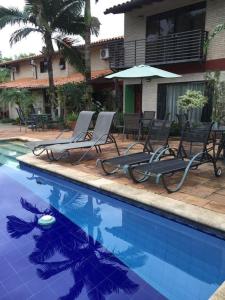 La pileta dentro o cerca de Sol de Luque Casa-hotel