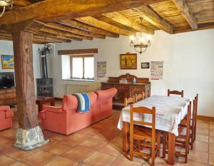 Posezení v ubytování Casa Rural Borda Lenco