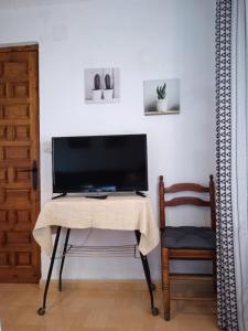 TV a/nebo společenská místnost v ubytování An'Ca' La Pura