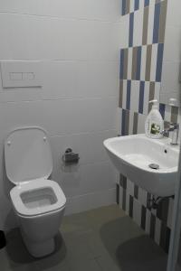 Koupelna v ubytování Casa Iolanda