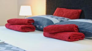 Postel nebo postele na pokoji v ubytování Guesthouse Esma