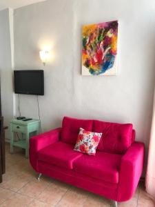 Χώρος καθιστικού στο Córdoba Rent Apart