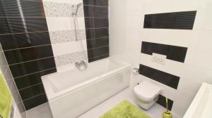 Koupelna v ubytování Guesthouse Esma