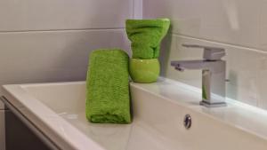 Koupelna v ubytování Guesthouse Esma