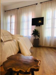 TV a/nebo společenská místnost v ubytování Foleza - Bed and breakfast