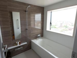 Koupelna v ubytování Asakusa Tobu Hotel