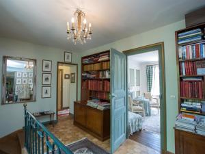 Knihovna v bed and breakfast