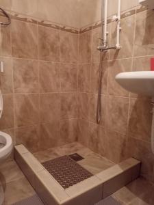 Koupelna v ubytování Apartman "Kapetana luka"