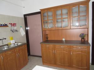 A kitchen or kitchenette at Csányi vendégház