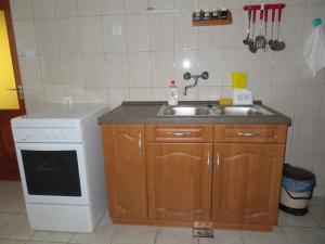 A kitchen or kitchenette at Csányi vendégház