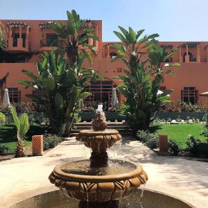 Zahrada ubytování Palm Plaza Marrakech