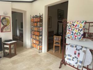 Biblioteca nel bed & breakfast