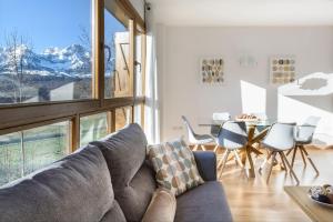 Nespecifikovaný výhled na hory nebo výhled na hory při pohledu z apartmánu
