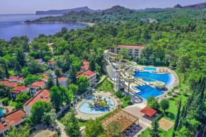 an aerial view of the water park at the resort at Sherwood Exclusive Kemer - Kids Concept in Kemer
