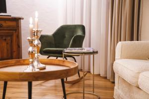 Posezení v ubytování Das Landhaus Apartments Prägant