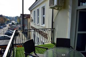 Balkon lub taras w obiekcie Sepia Restauracja & Noclegi
