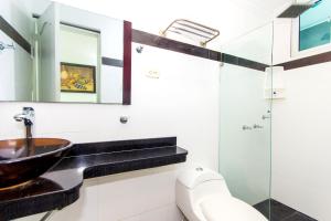 Koupelna v ubytování Hotel Bocagrande By GEH Suites