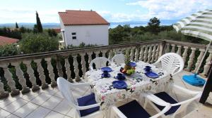 Balkon lub taras w obiekcie Apartment Turkalj