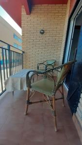 Balkon lub taras w obiekcie el molino de viento flat