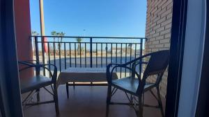 Balkon lub taras w obiekcie el molino de viento flat